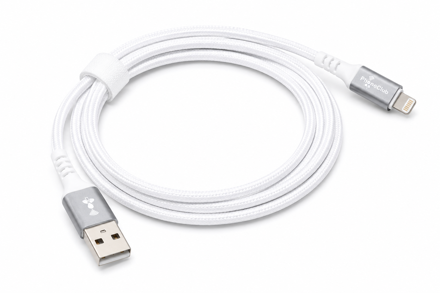 Phone Club 2M MFi Certified USB Cable (USB-A to Lightning)