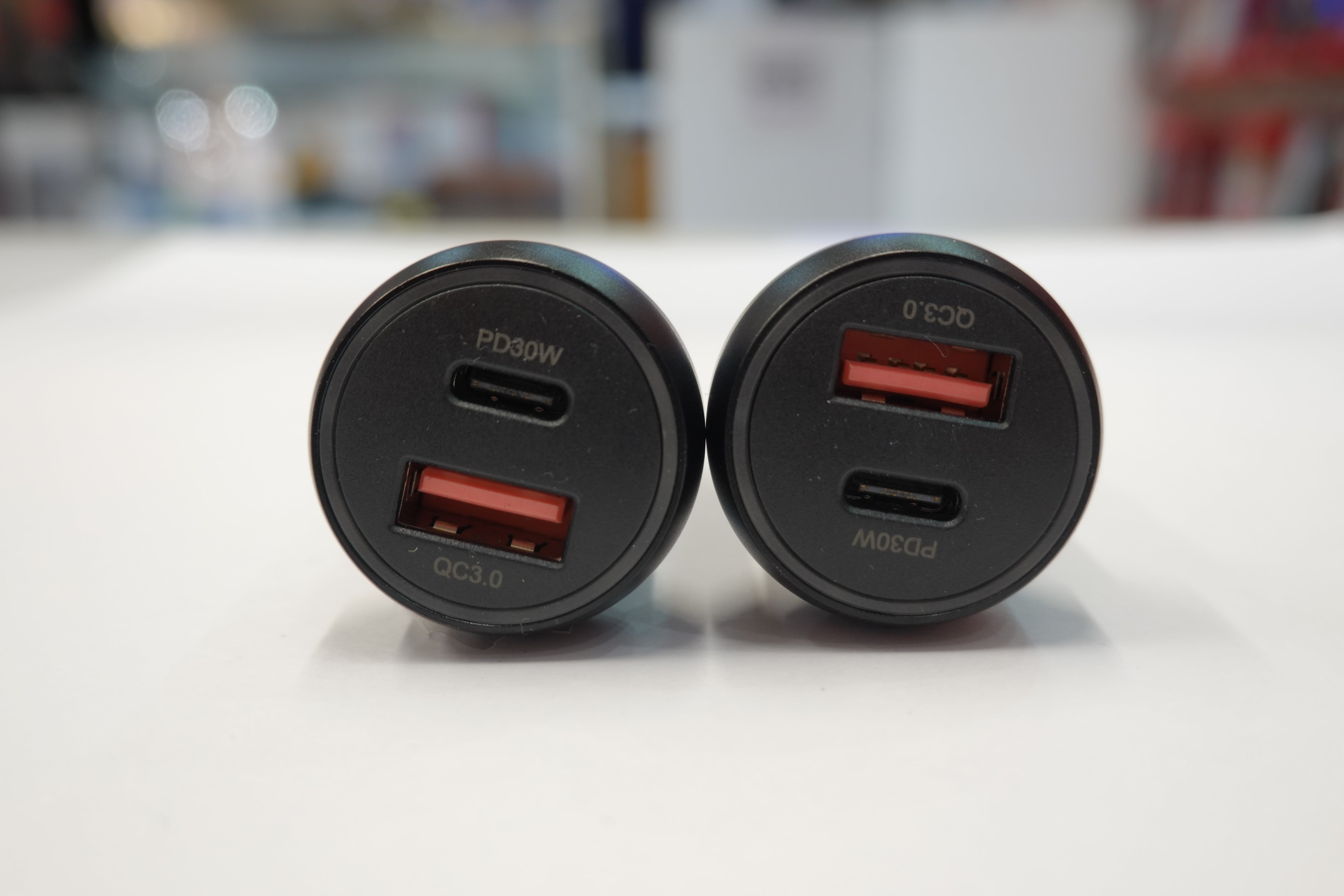 Phone Club PD QC 60W Type-C Dual Port Mini Car Charger