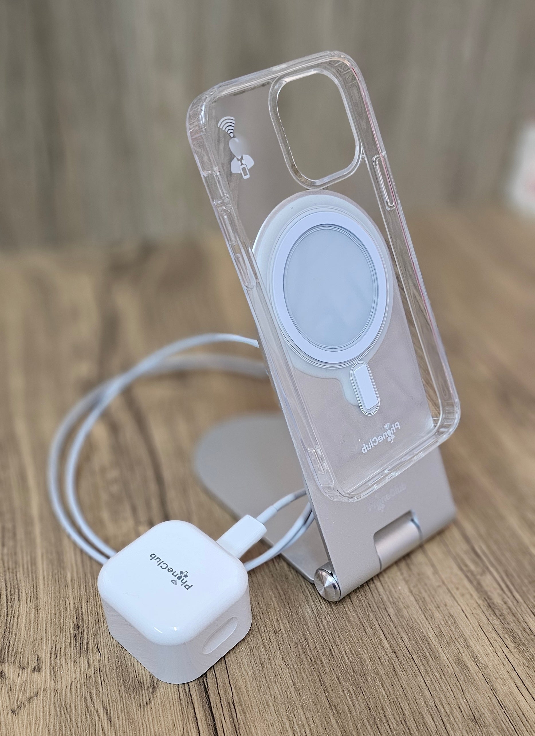 Phone Club Wireless Charger Magnetic Stand Holder