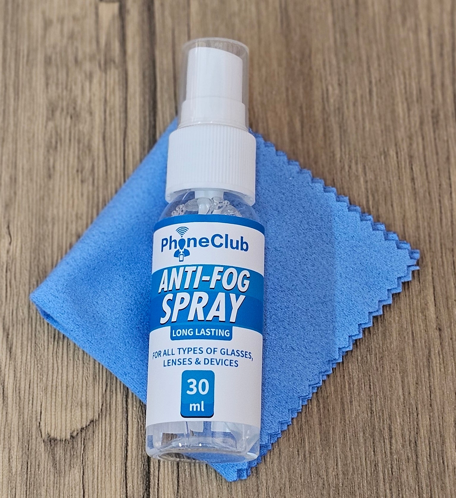 Phone Club 30ml Eyeglasses Anti-Fog Cleaning Spray