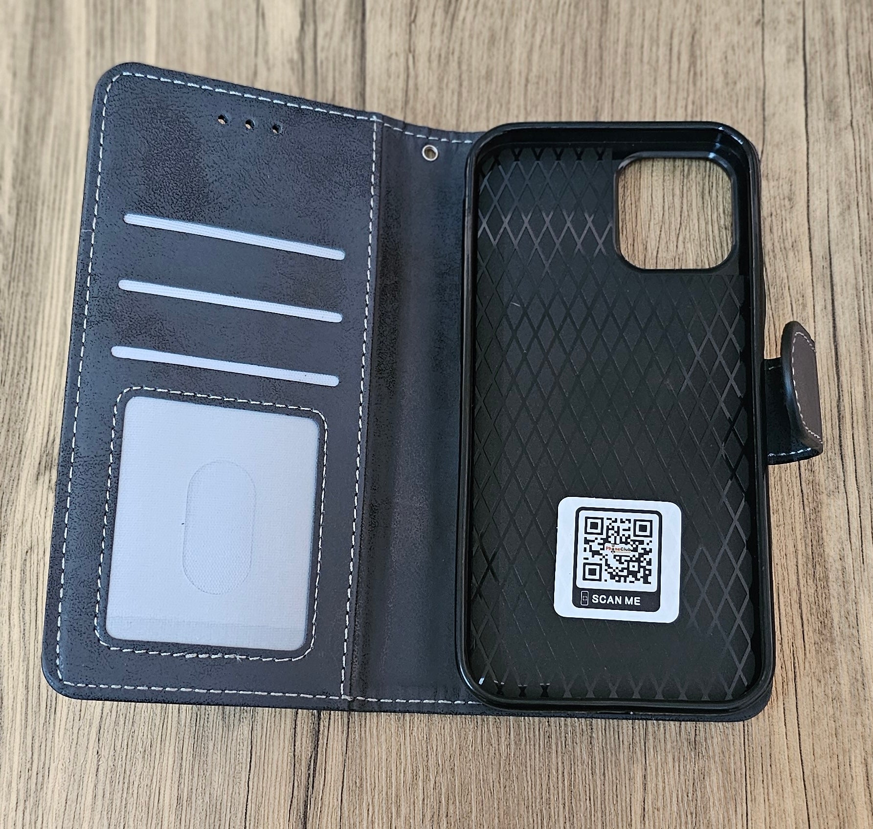 Snap Back by Phone Club: 2-Piece Magnetic Premium Phone Protection Wallet