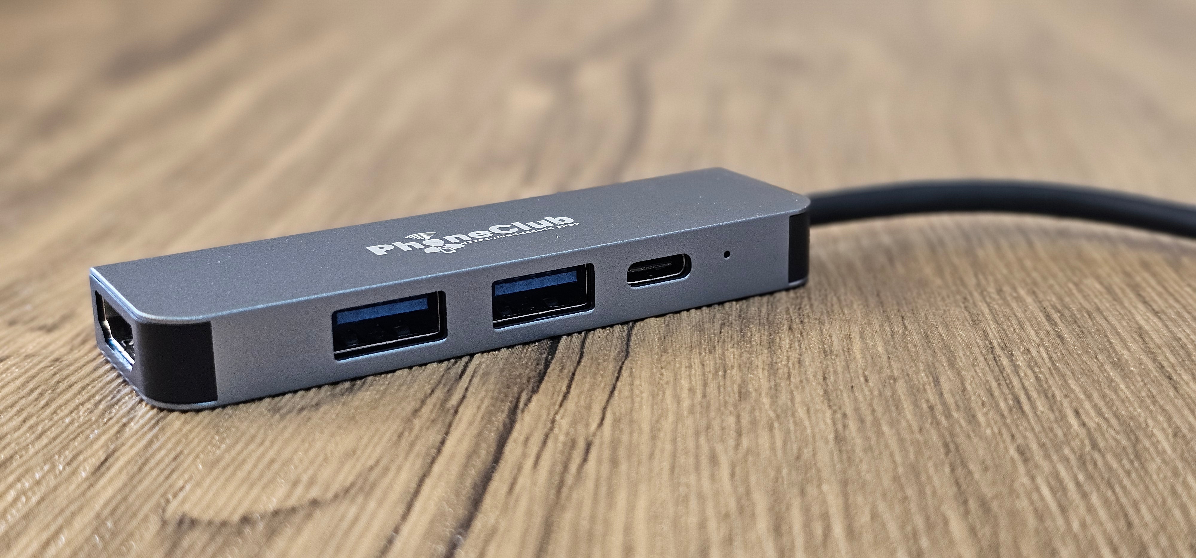 Phone Club 4 Port Type C USB Hub