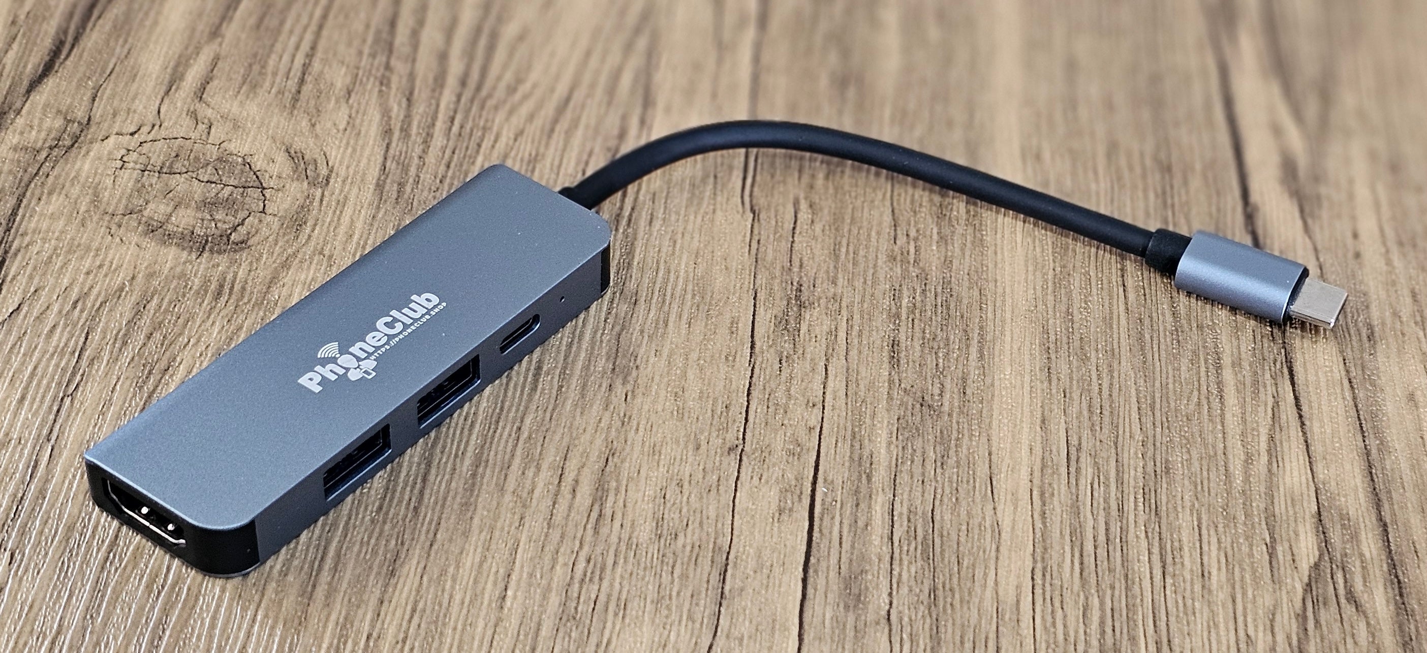 Phone Club 4 Port Type C USB Hub