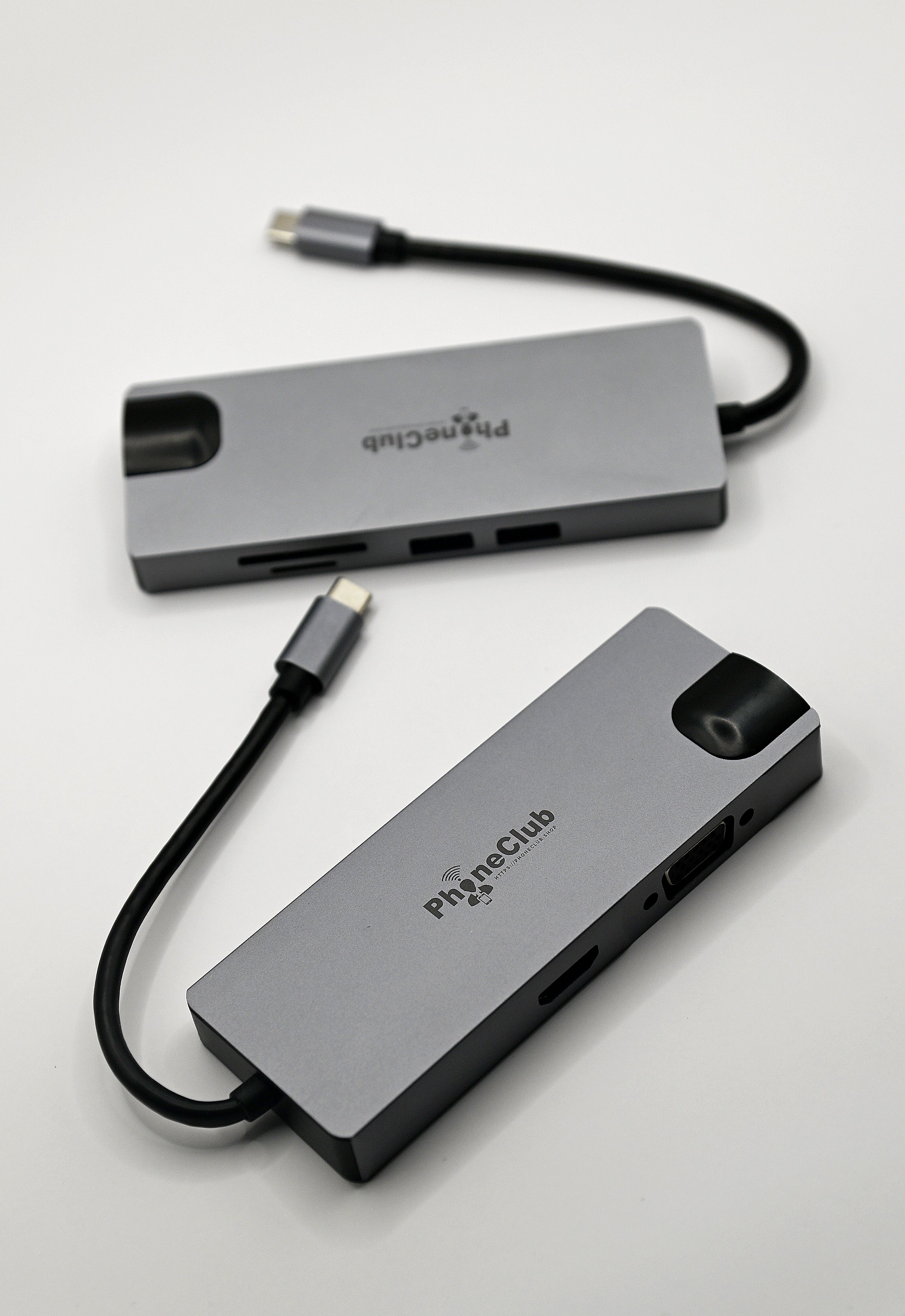 Phone Club 8 Port 8 in 1 Type-C Docking Adapter