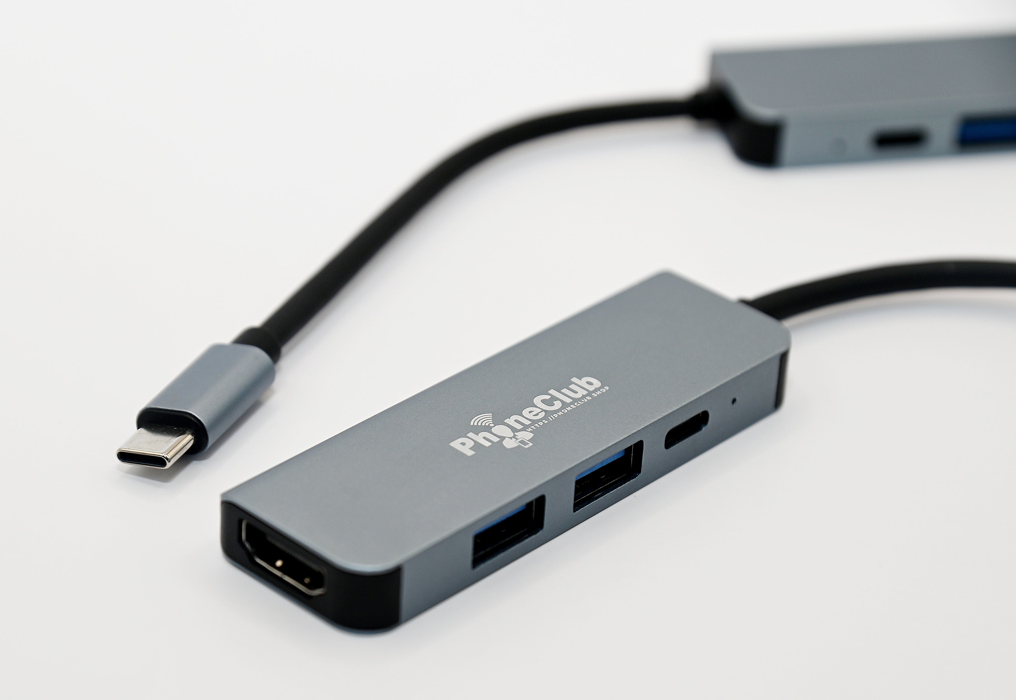 Phone Club 4 Port Type C USB Hub