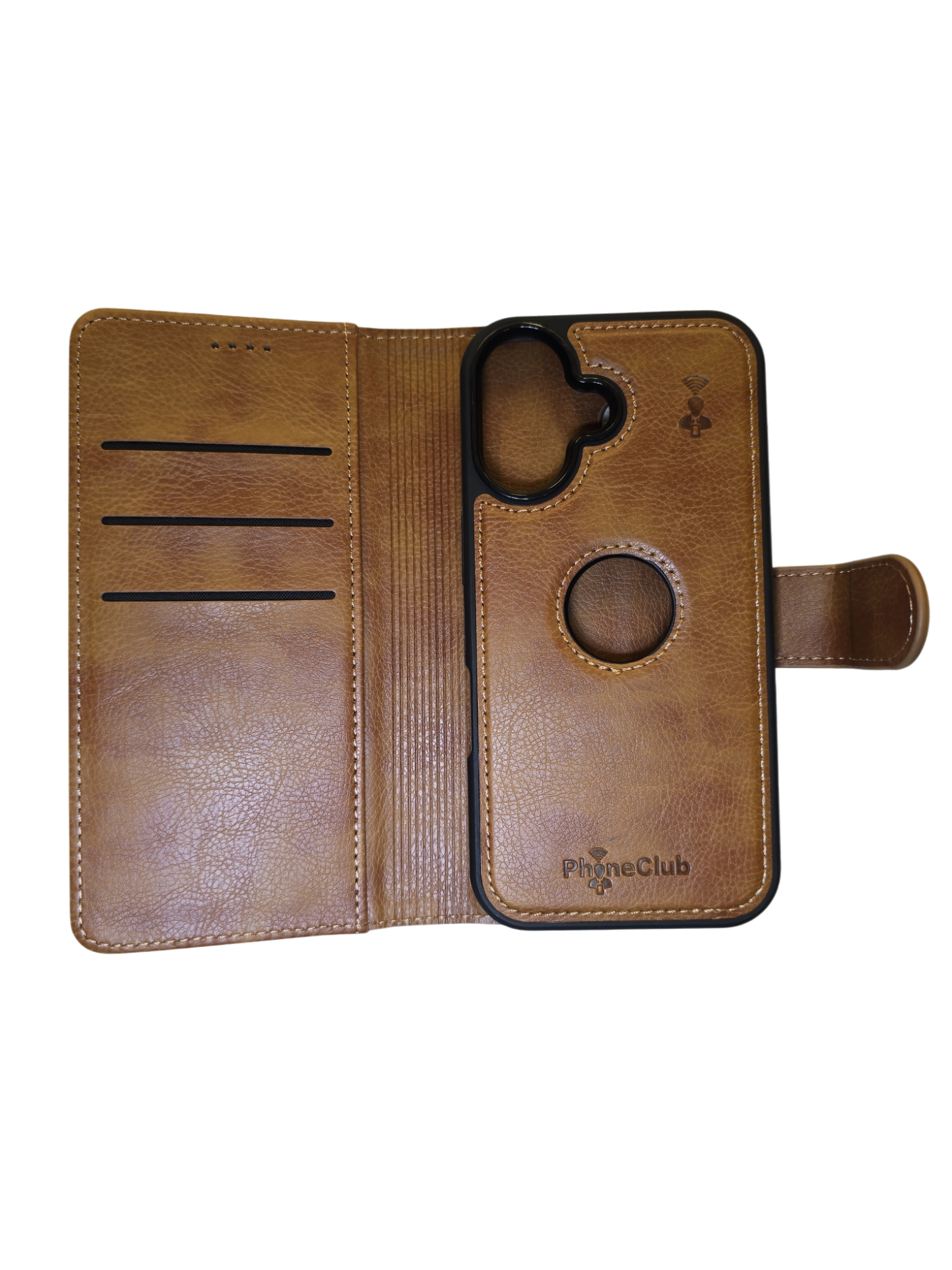 Snap Back Plus by Phone Club: 2-Piece Magnetic Premium Phone Protection Shockproof RFID Mag-Safe Wallet