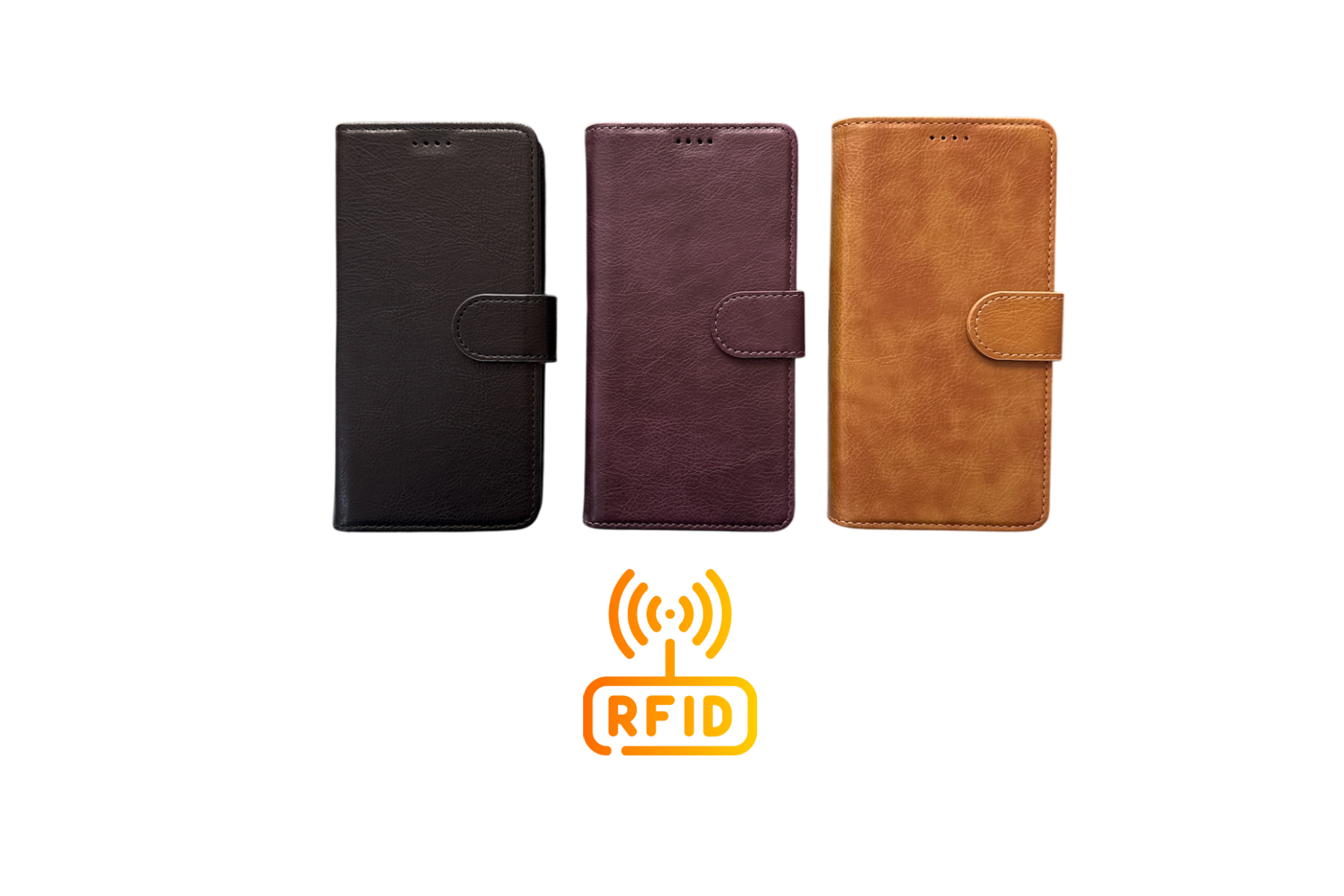 Snap Back Plus by Phone Club: 2-Piece Magnetic Premium Phone Protection Shockproof RFID Mag-Safe Wallet