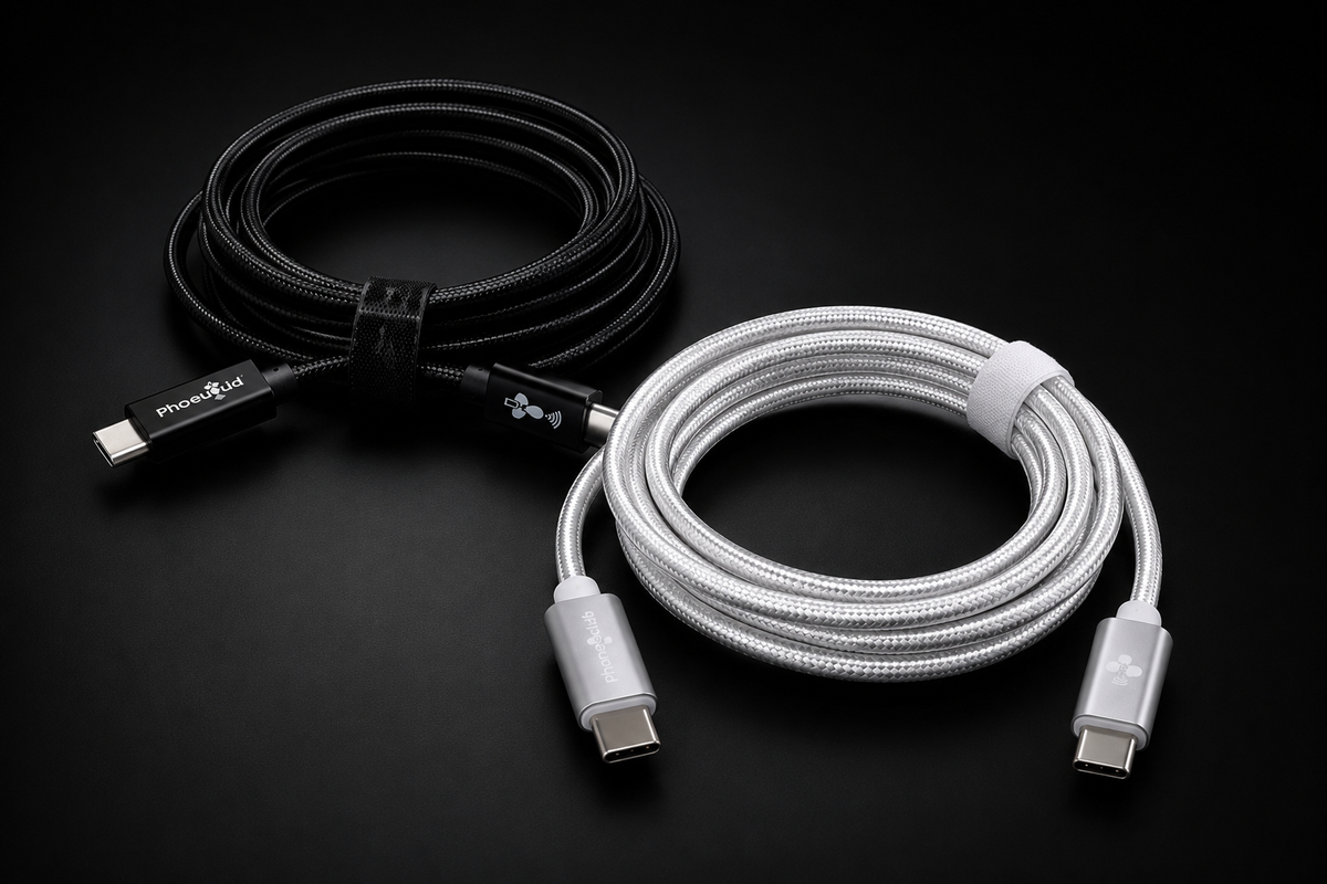 PHONE CLUB 2M (6.6ft) USB-C to USB-C 3.1 Gen2 Cable