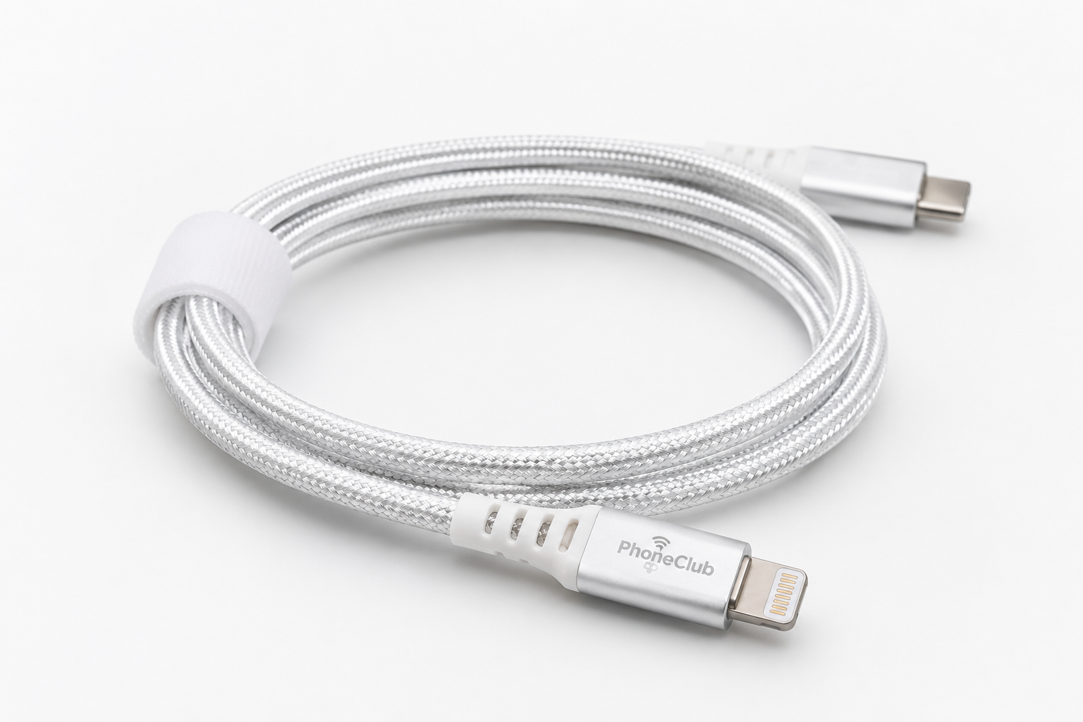 PHONE CLUB 1M MFi Certified USB Cable (Type-C to Lightning)