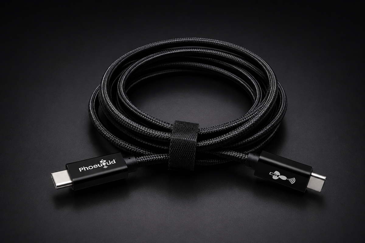 PHONE CLUB 2M (6.6ft) USB-C to USB-C 3.1 Gen2 Cable